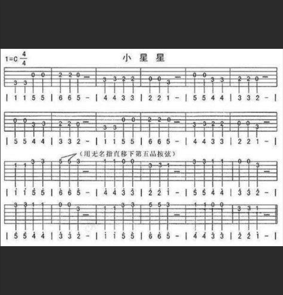  四弦吉他也能弹小星星？颠覆你认知的超简单指法攻略！